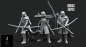 Preview: Guards of Grey Castle mit Langbogen